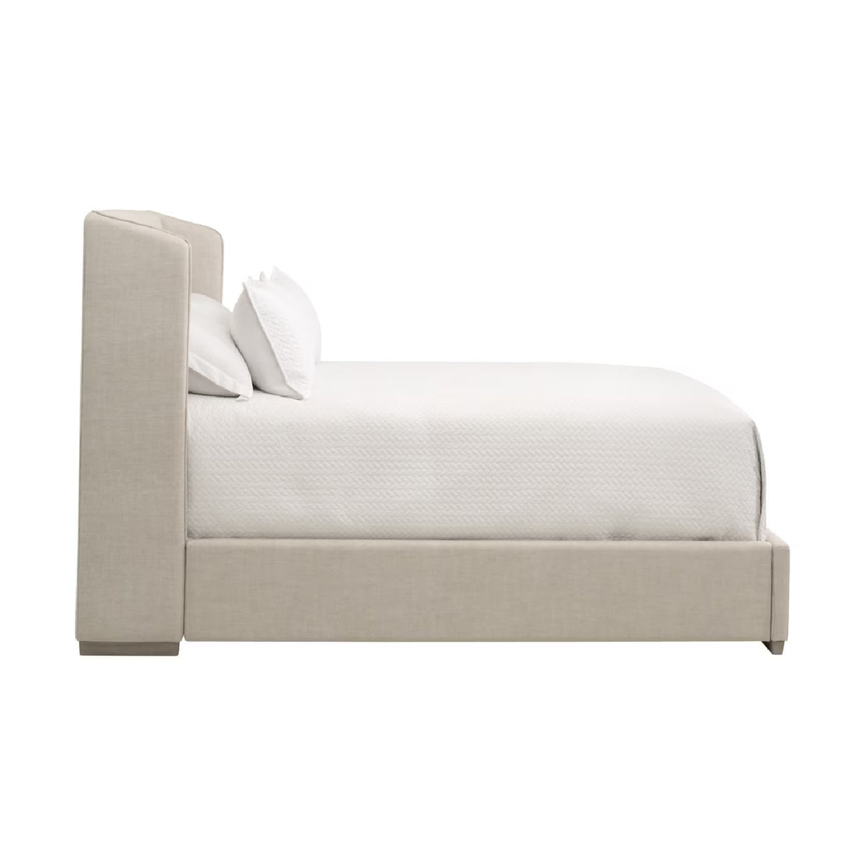 Modern European furniture - Winged Headboard Kind Bed - www.oroa.com | Oroa.com
