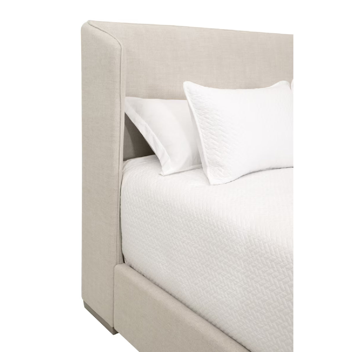 Modern European furniture - Winged Headboard Kind Bed - www.oroa.com | Oroa.com