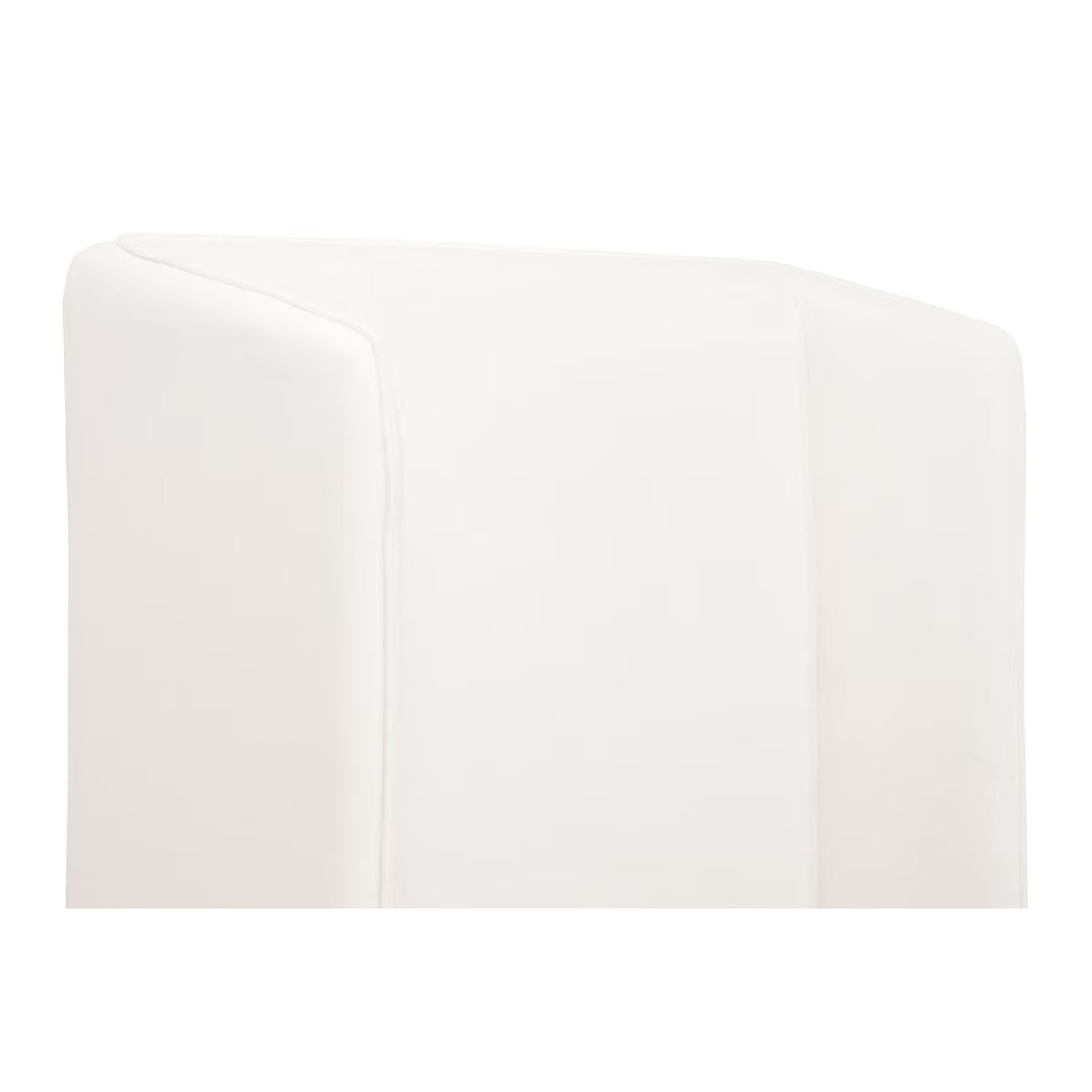 White Upholstered Twin Bed | Oroa.com