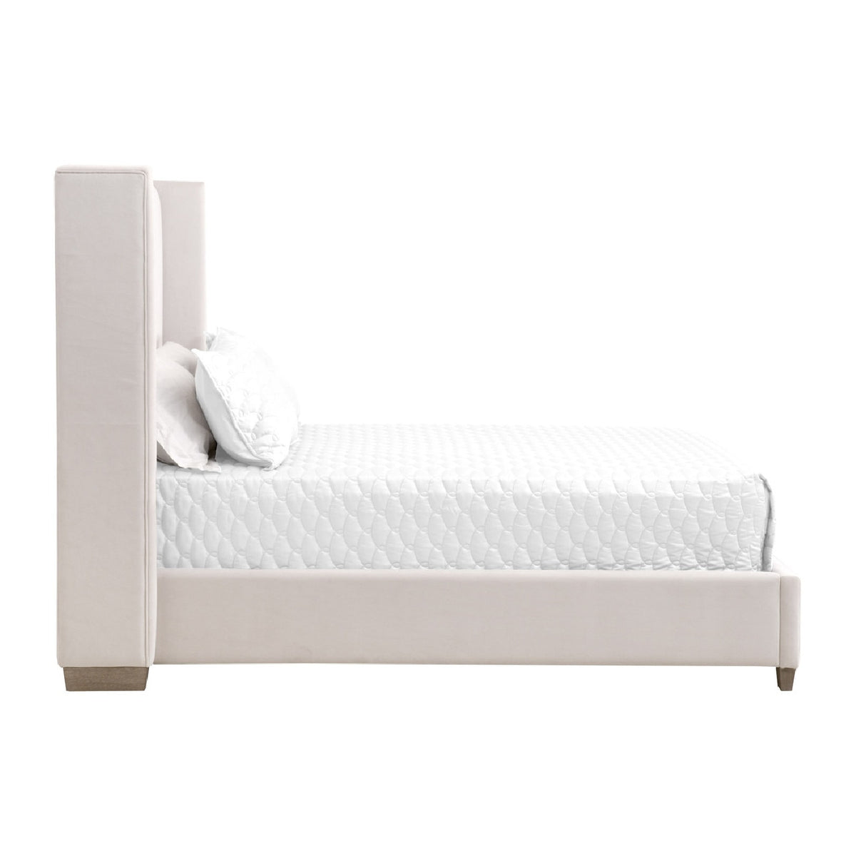 Channeled Velvet King Bed | Oroa.com
