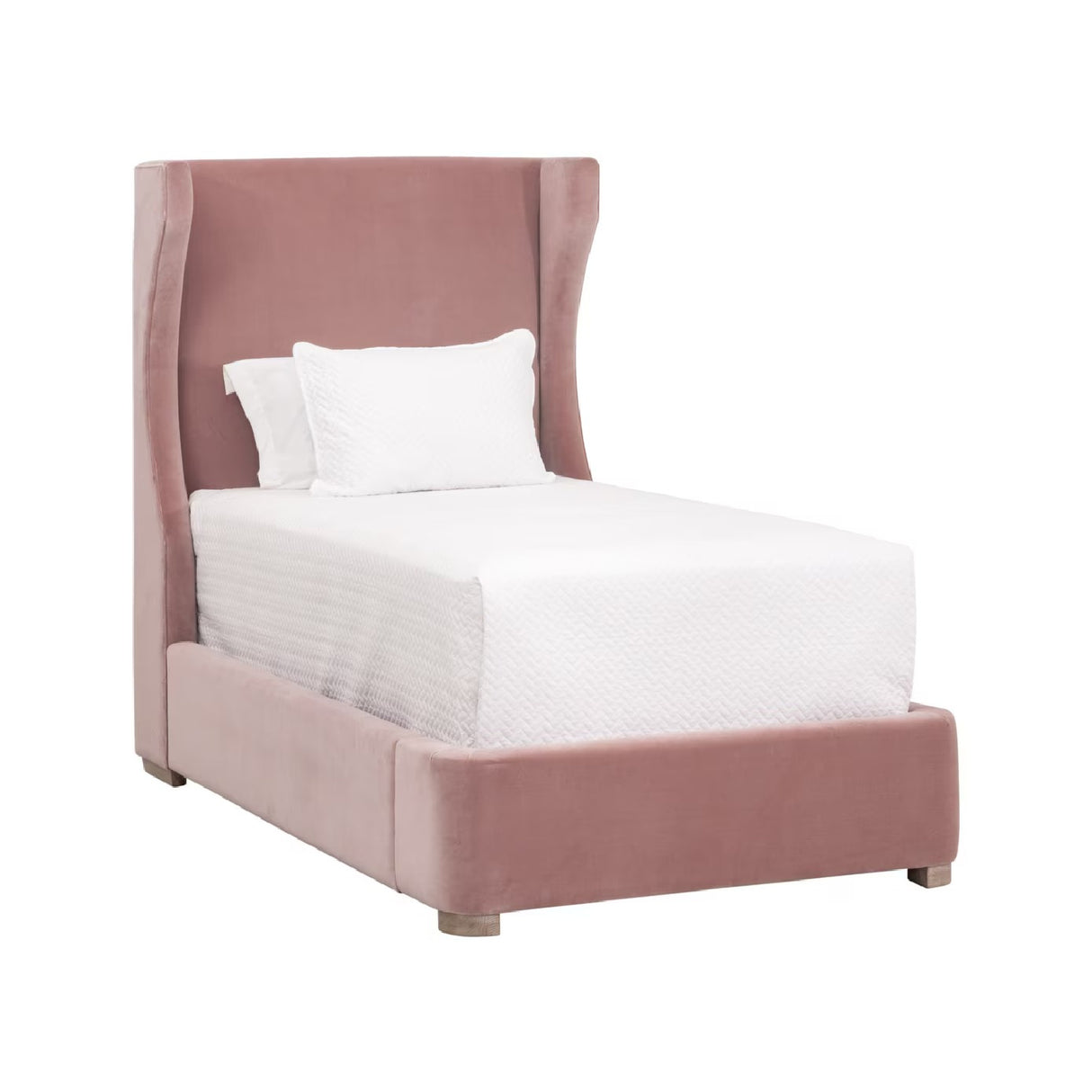Velvet Winged Twin Bed | Oroa.com