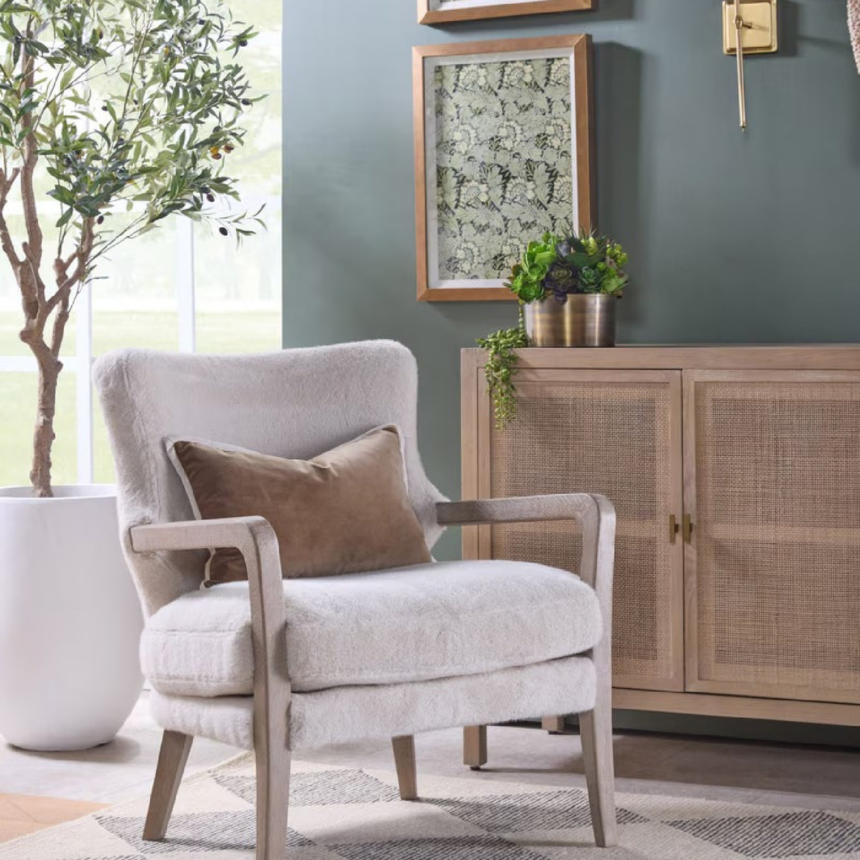Brown Velvet Lumbar Pillows (2) | Oroa.com