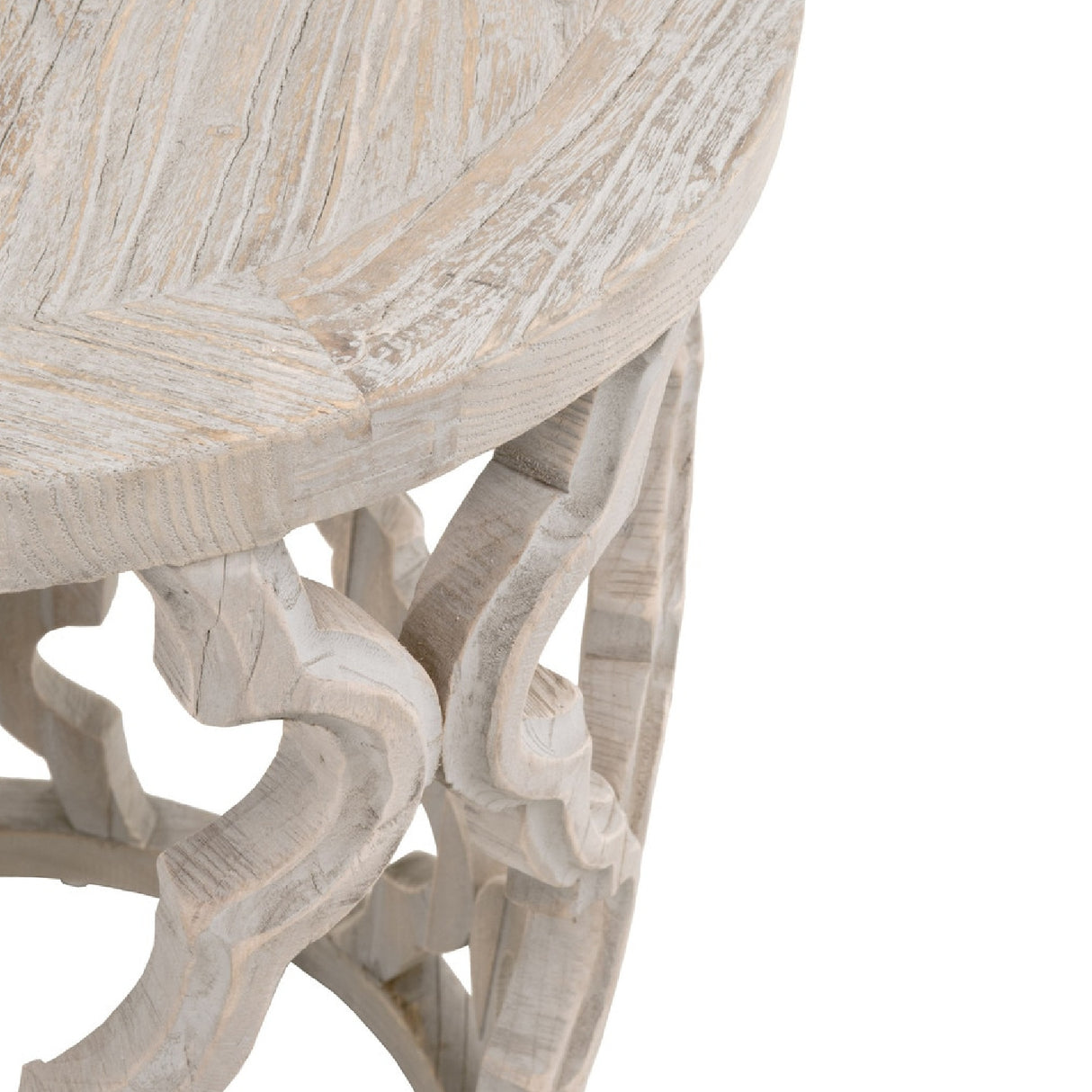 Elm Openwork End Table | Oroa.com