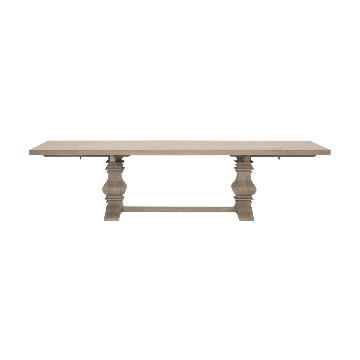 Extendable Gray Oak Dining Table | Oroa.com