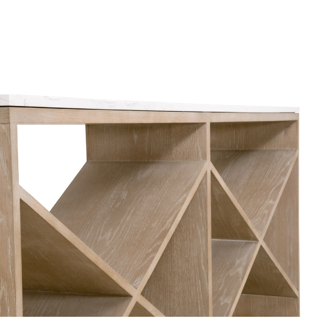 Crisscross Oak Console Table | Oroa.com