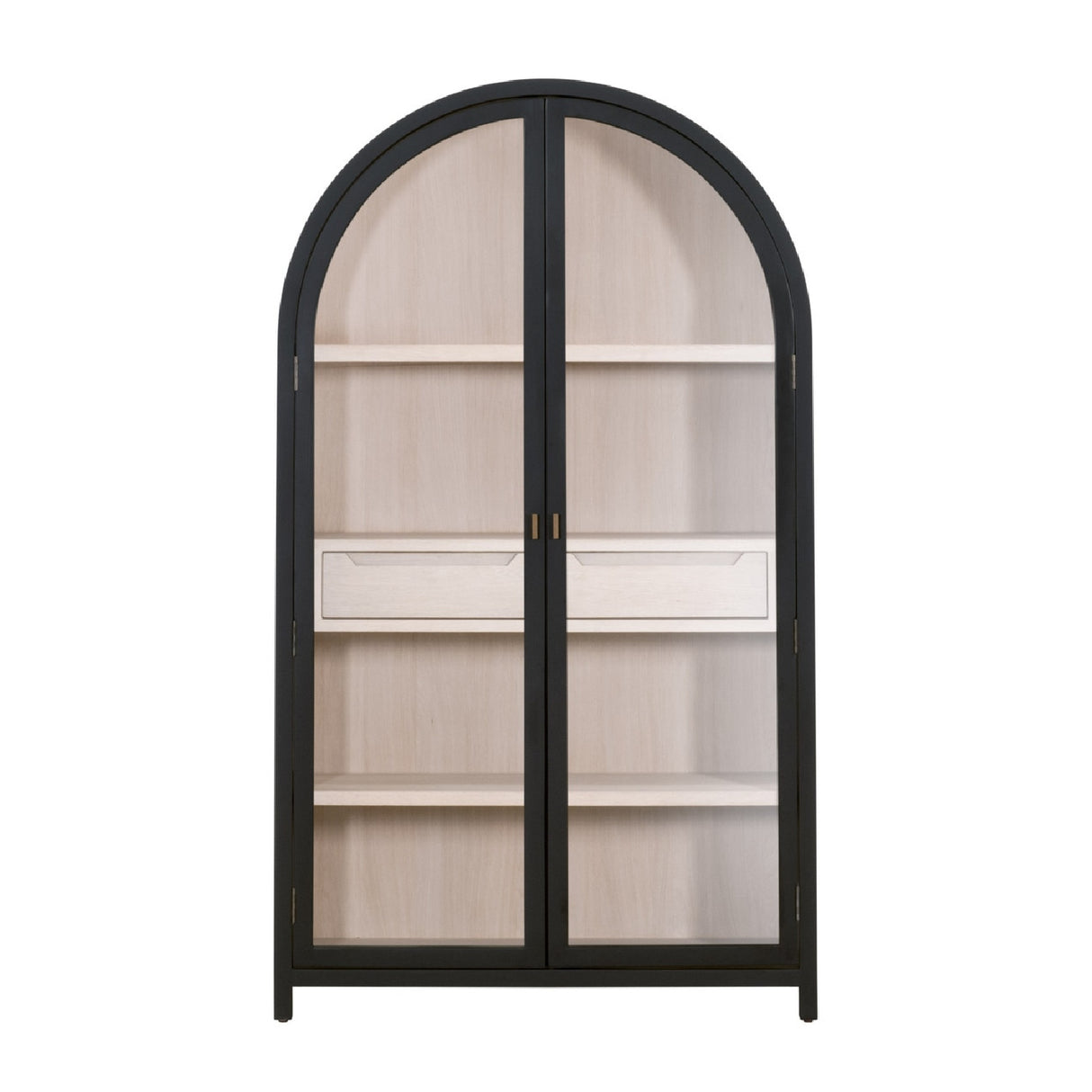 Black Birch Arched Display Cabinet | Oroa.com