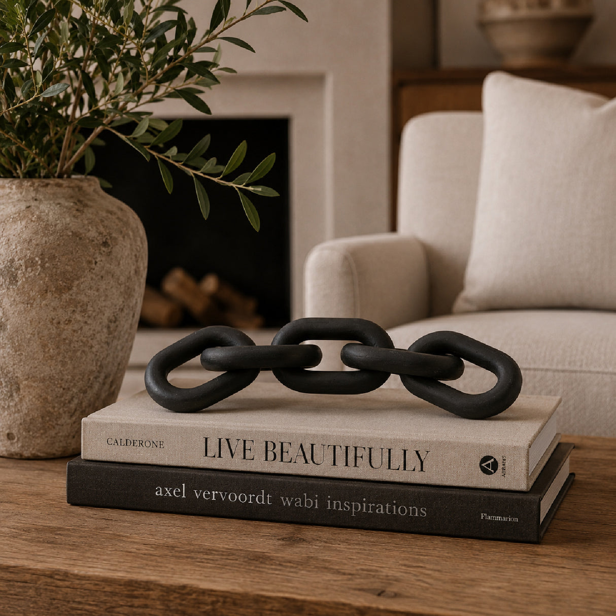 Wooden Link Table Decor | Oroa.com