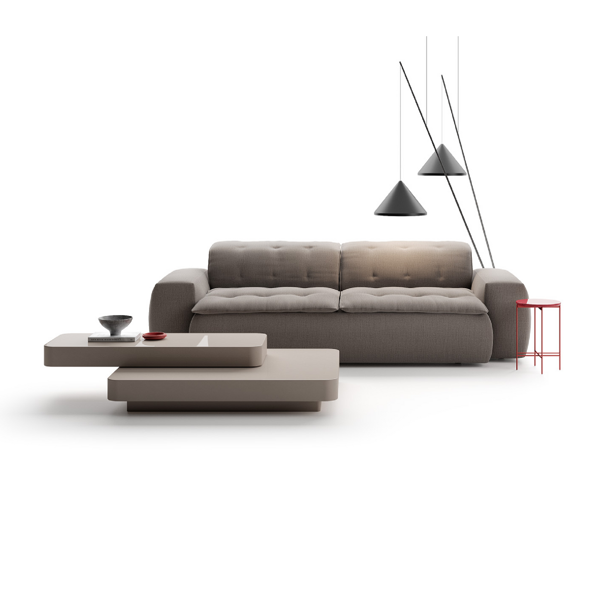 Tufted 2-Seater Sofa | Marac Cloud | Oroa.com