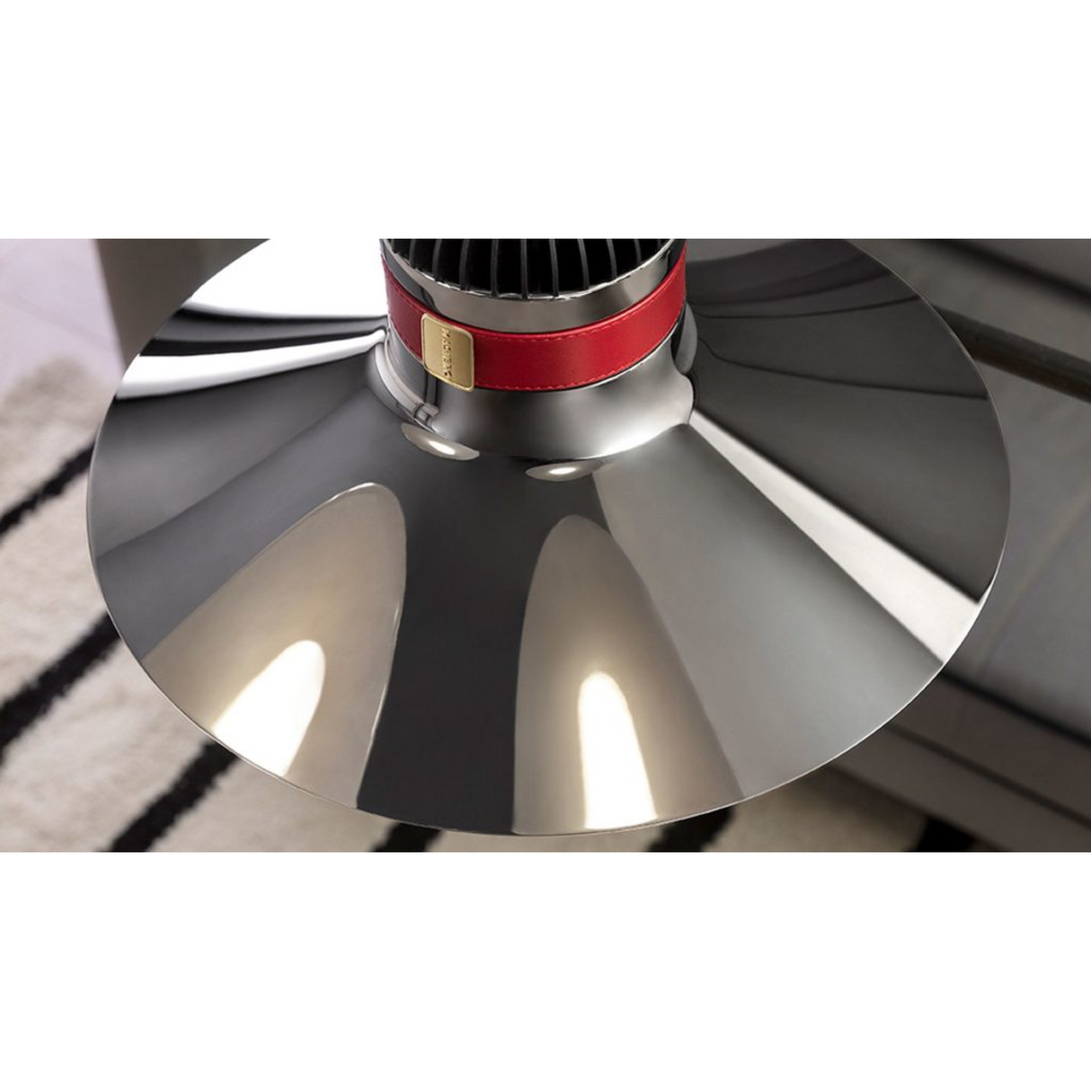 Leather Strapped Bell Hanging Lamp | Masiero Cordea | Oroa.com