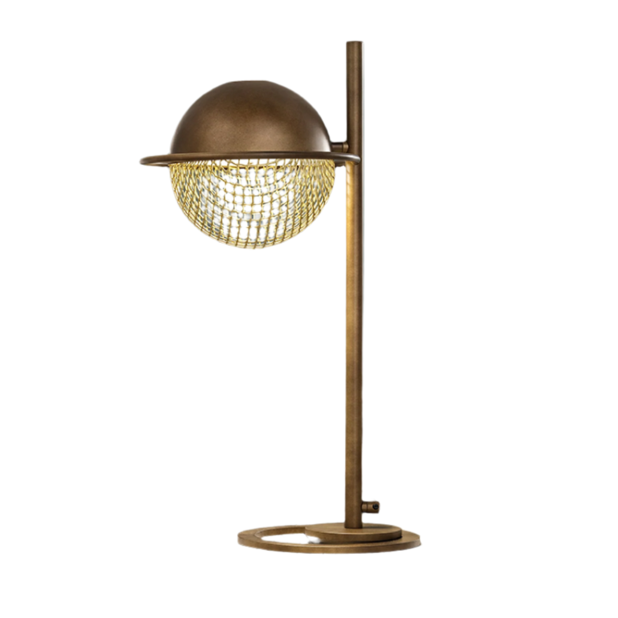 Metal Mesh Sphere Table Lamp | Masiero Iglù