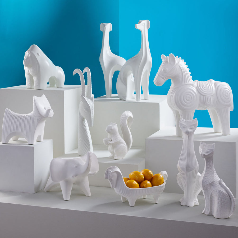 Stoneware Tall Cat Decor | Jonathan Adler Menagerie | Oroa.com