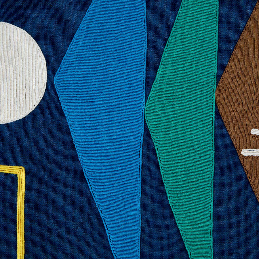 Triangle Motif Corded Art | Jonathan Adler Monterey | Oroa.com