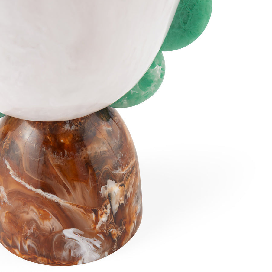 Marbleized Scalloped Vase | Jonathan Adler Mustique | Oroa.com