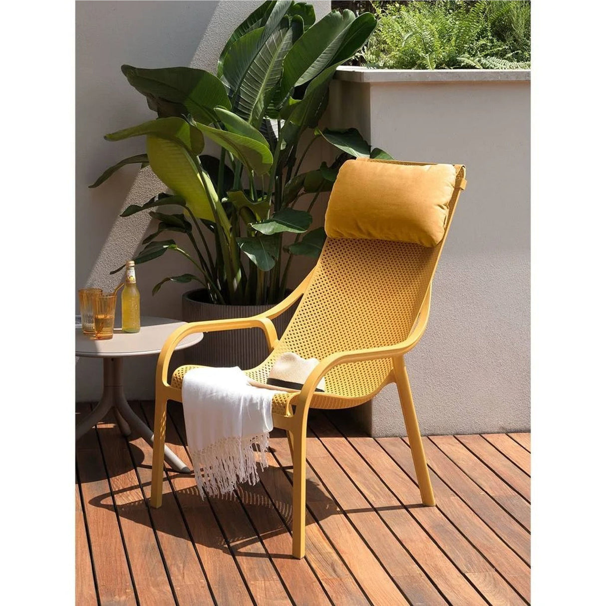 Perforated Outdoor Lounge Chair | Oroa.com