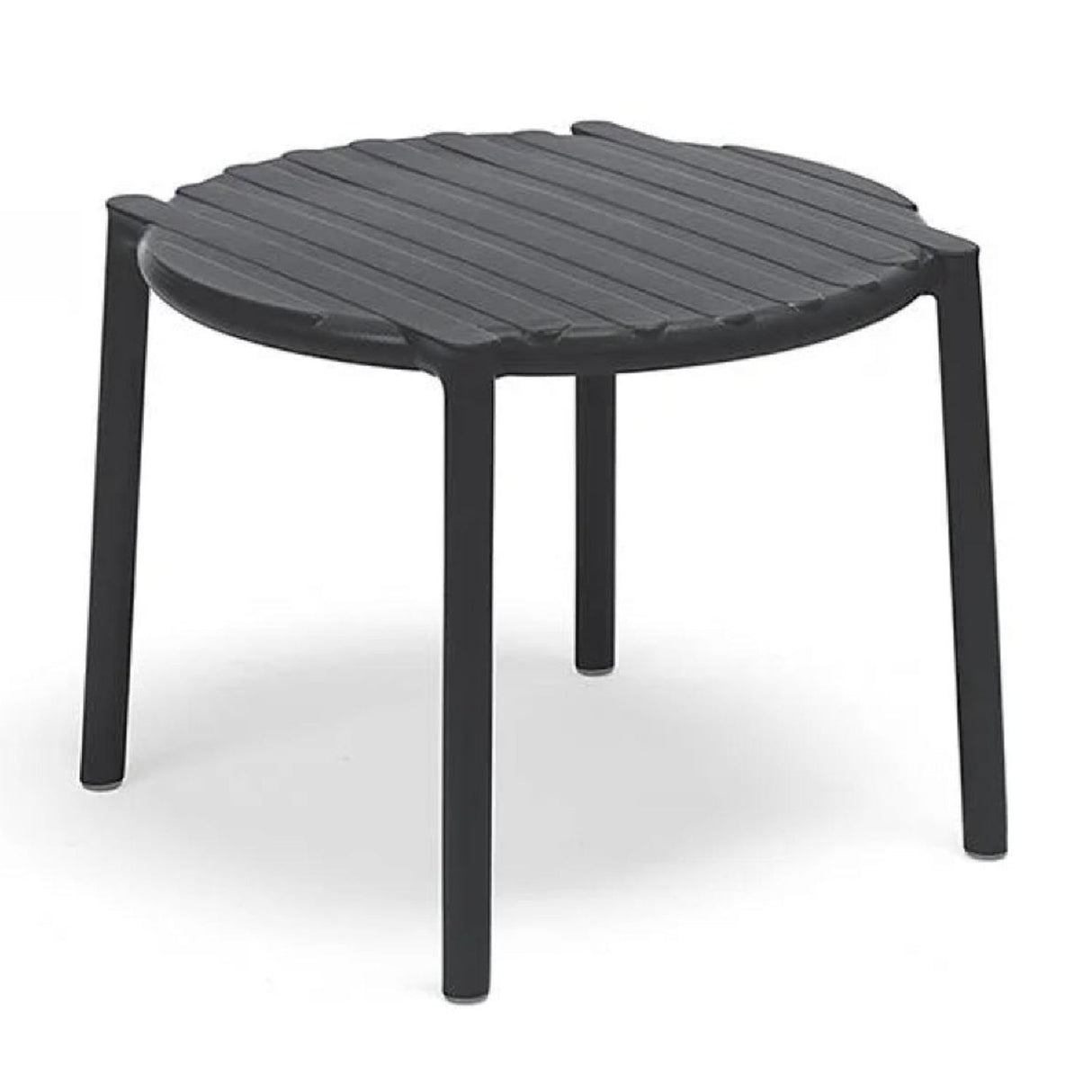 Slatted Round Outdoor Coffee Table | Oroa.com