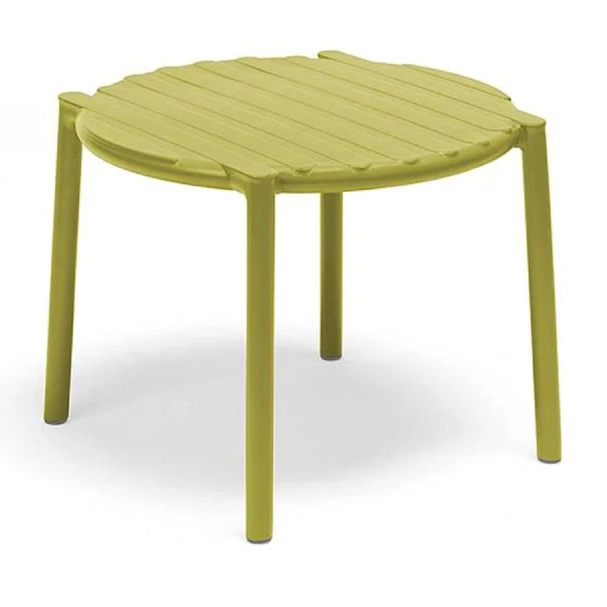 Slatted Round Outdoor Coffee Table | Oroa.com