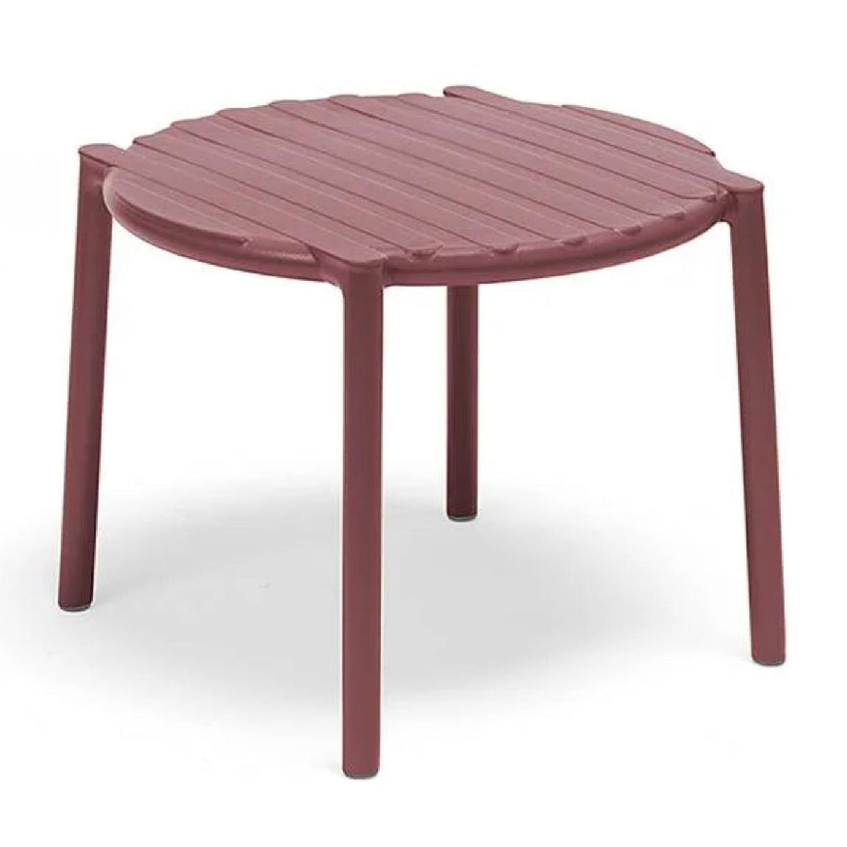 Slatted Round Outdoor Coffee Table | Oroa.com