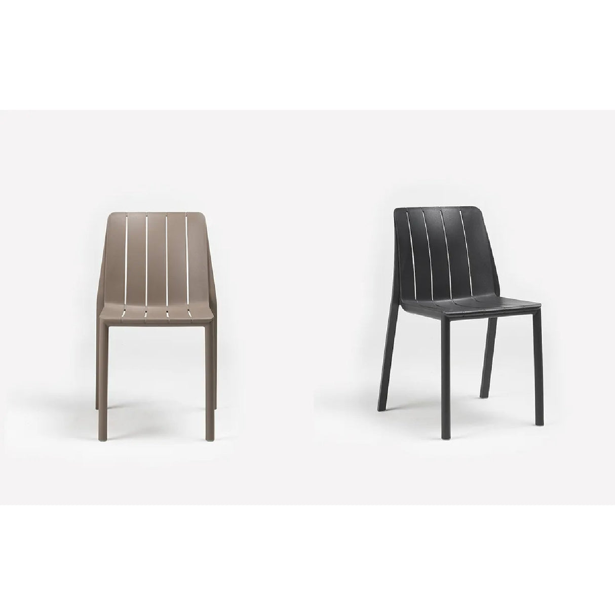 Slatted Outdoor Monobloc Chair | Oroa.com