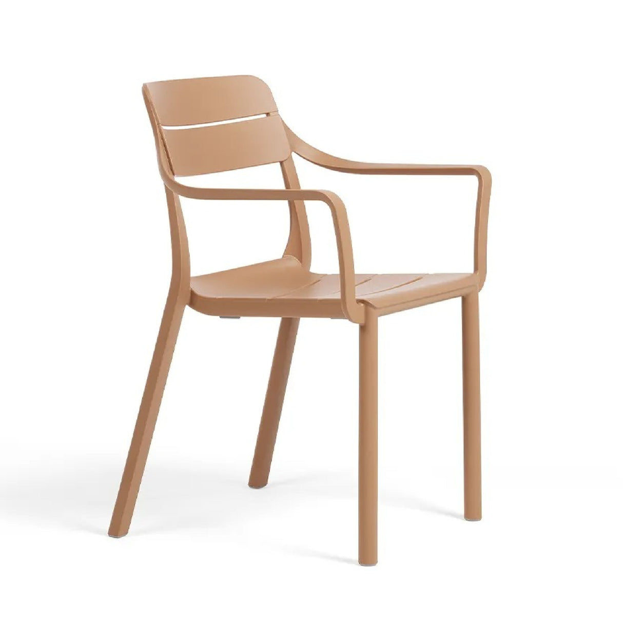 Fiberglass Outdoor Monobloc Dining Armchair | Oroa.com