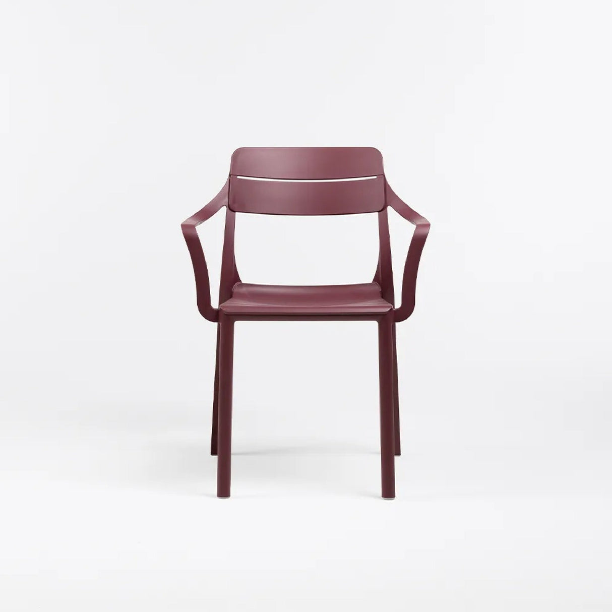 Fiberglass Outdoor Monobloc Dining Armchair | Oroa.com