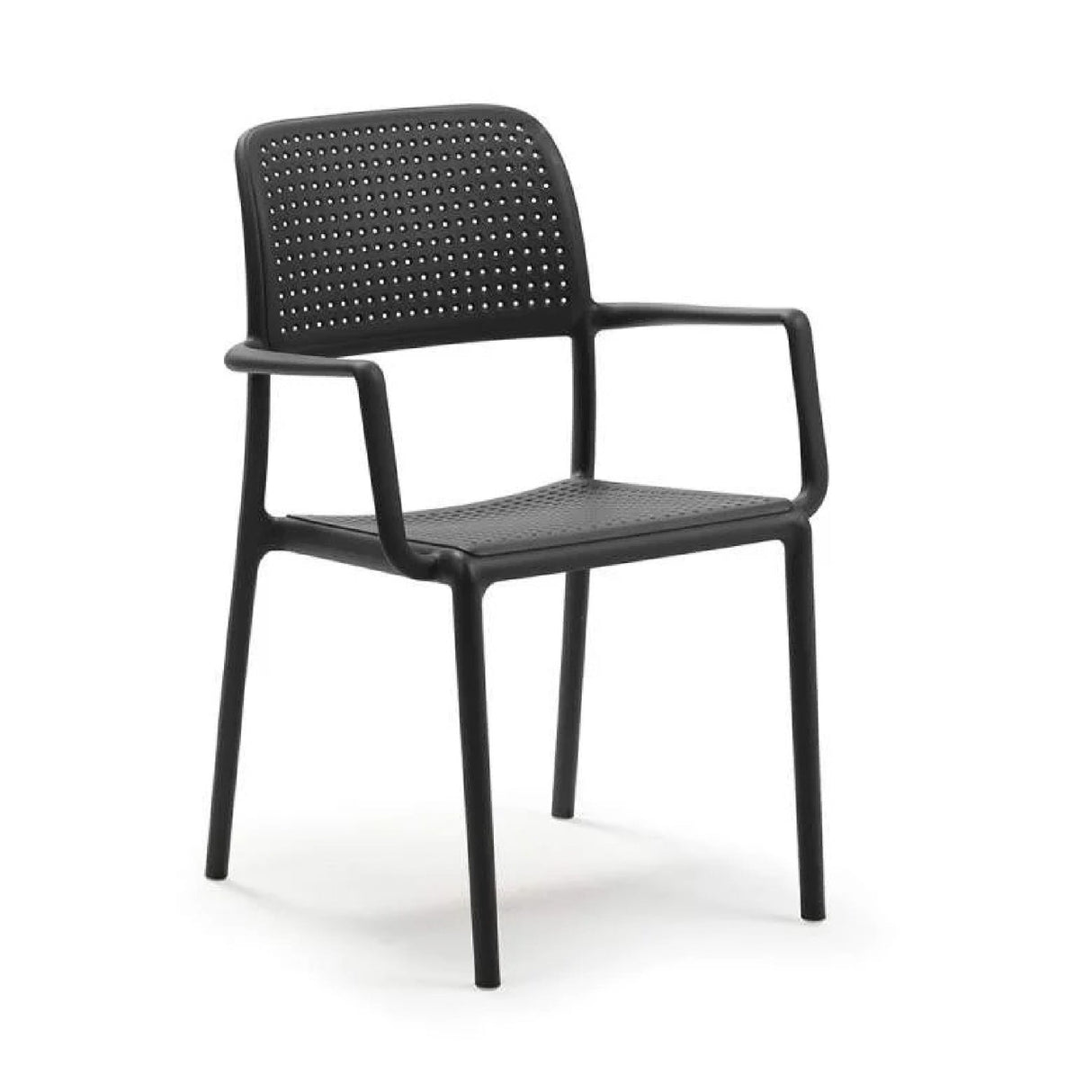 Perforated Fiberglass Outdoor Armchair | Oroa.com