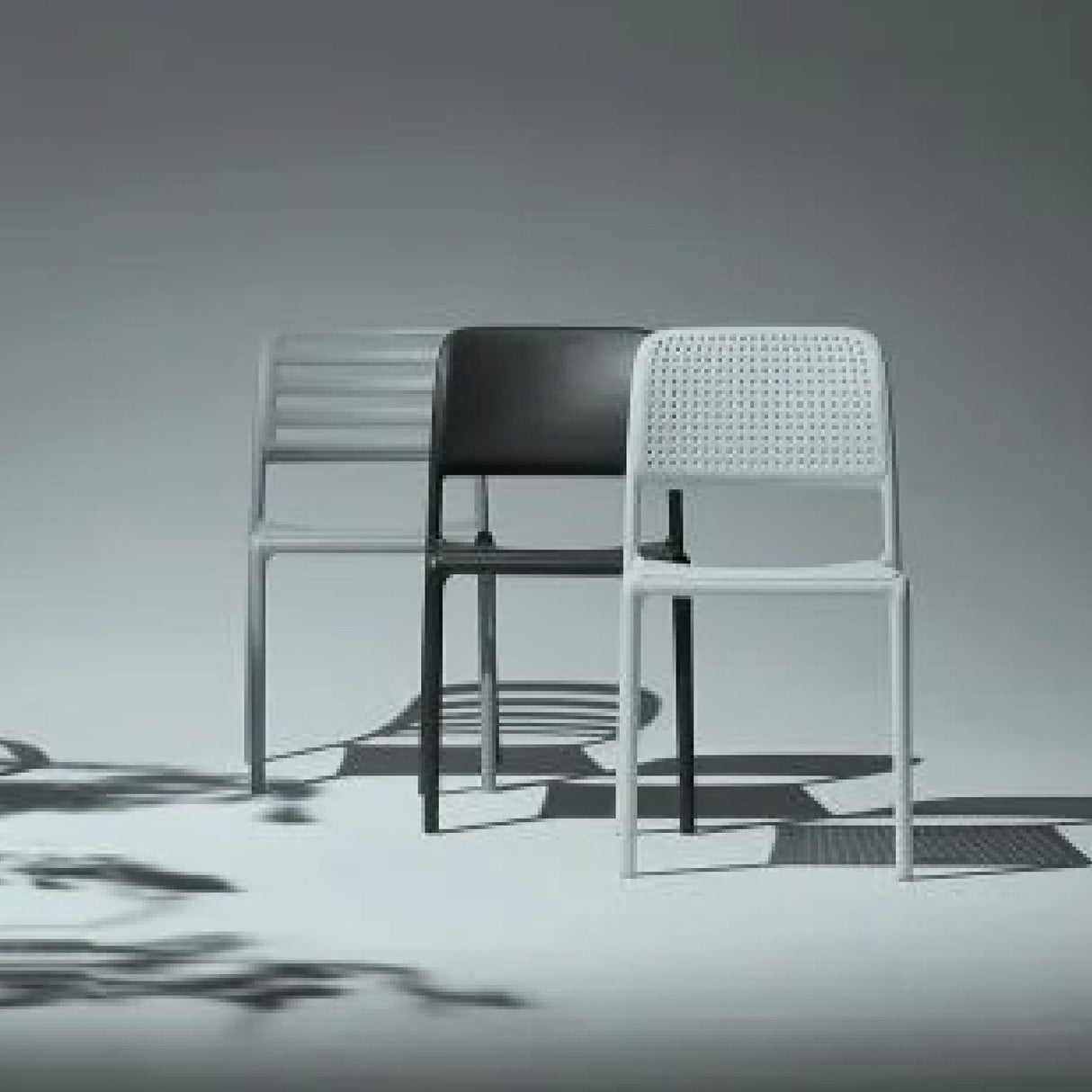 Perforated Fiberglass Outdoor Chair | Oroa.com