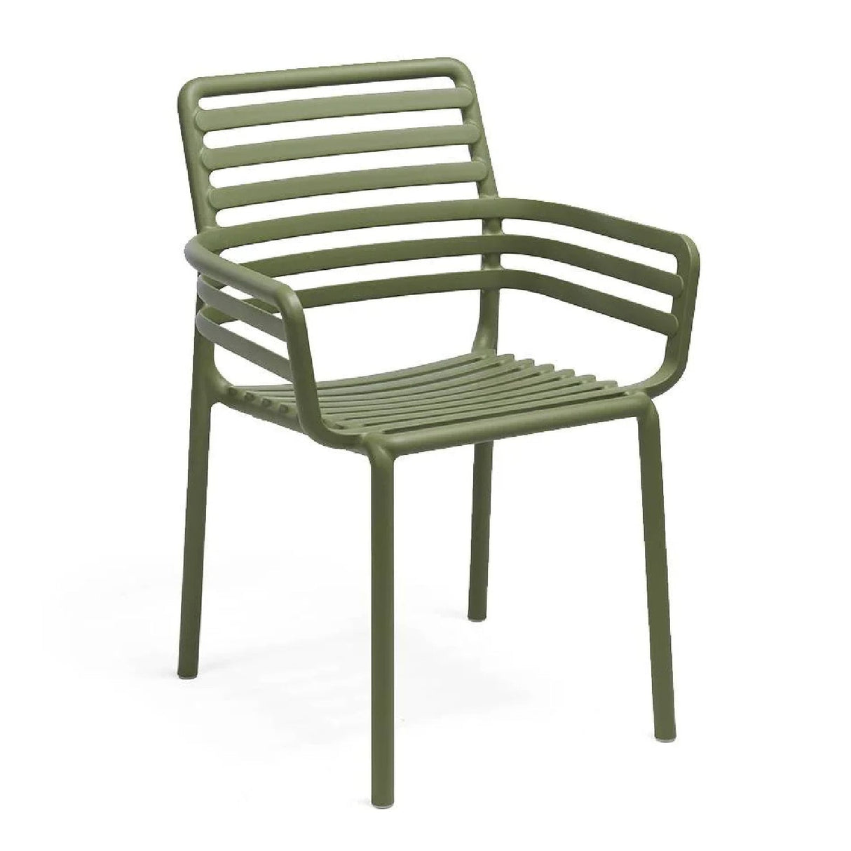 Slatted Outdoor Monobloc Armchair | Oroa.com