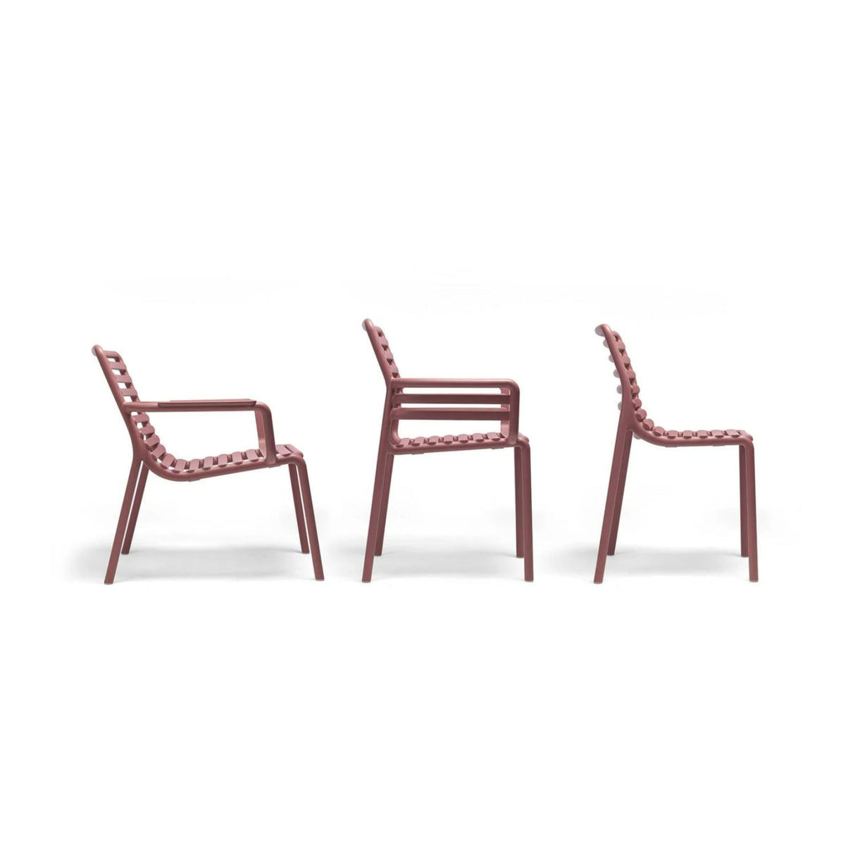 Slatted Outdoor Monobloc Chair | Oroa.com