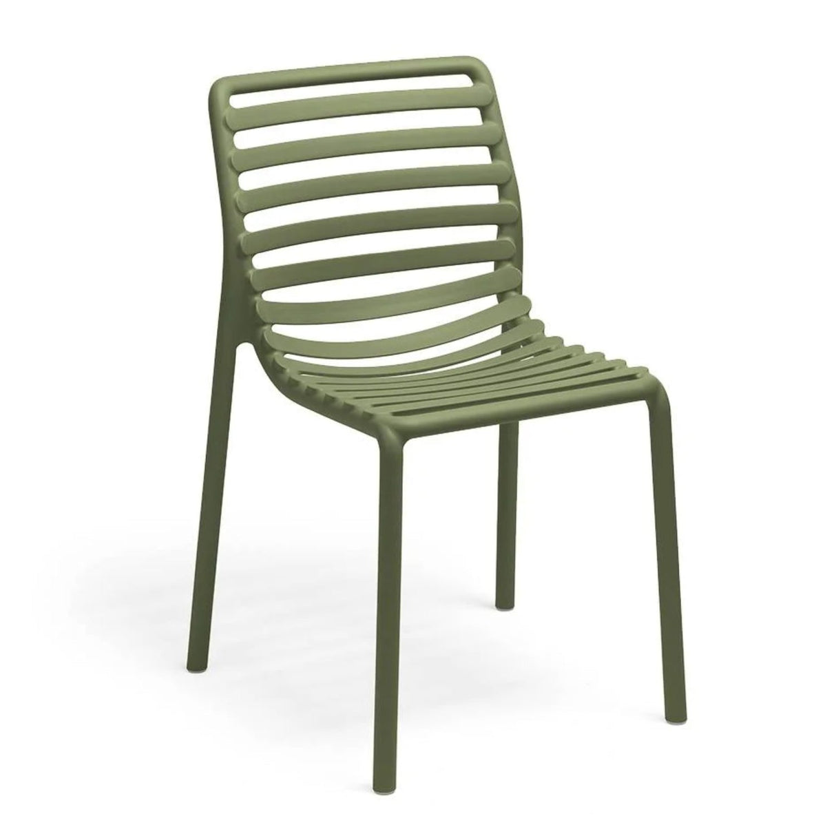 Slatted Outdoor Monobloc Chair | Oroa.com