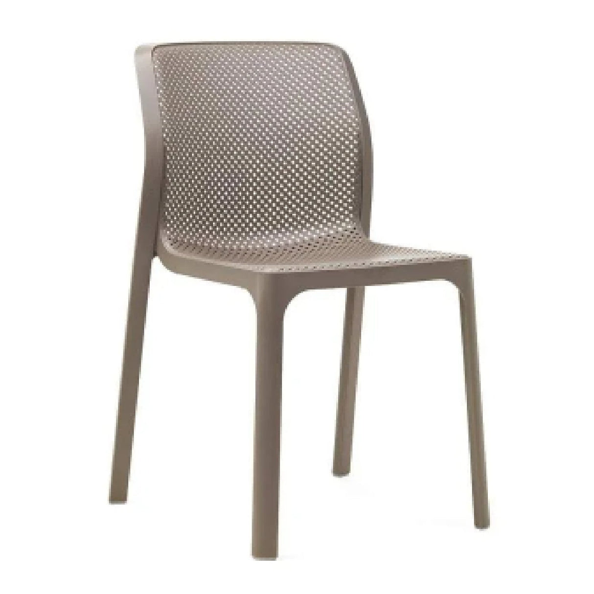 Perforated Monobloc Outdoor Dining Chair | Oroa.com