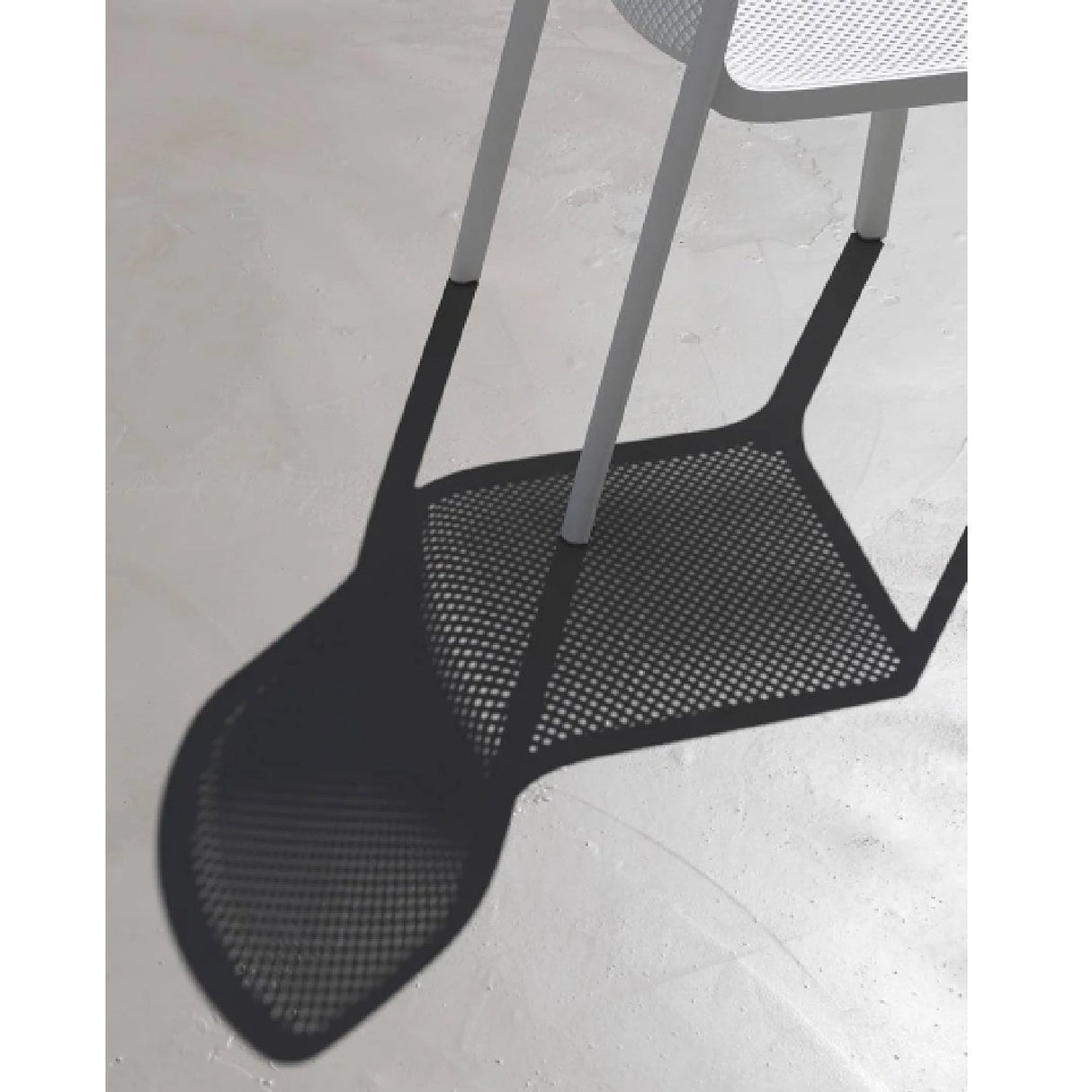 Perforated Monobloc Outdoor Dining Chair | Oroa.com