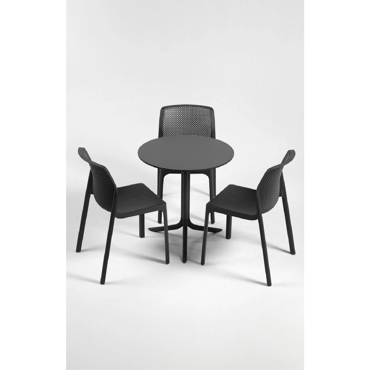 Perforated Monobloc Outdoor Dining Chair | Oroa.com