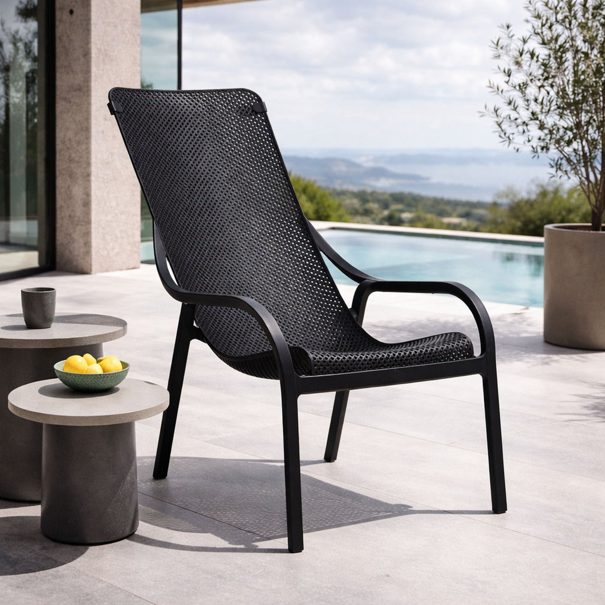 Perforated Outdoor Lounge Chair | Oroa.com