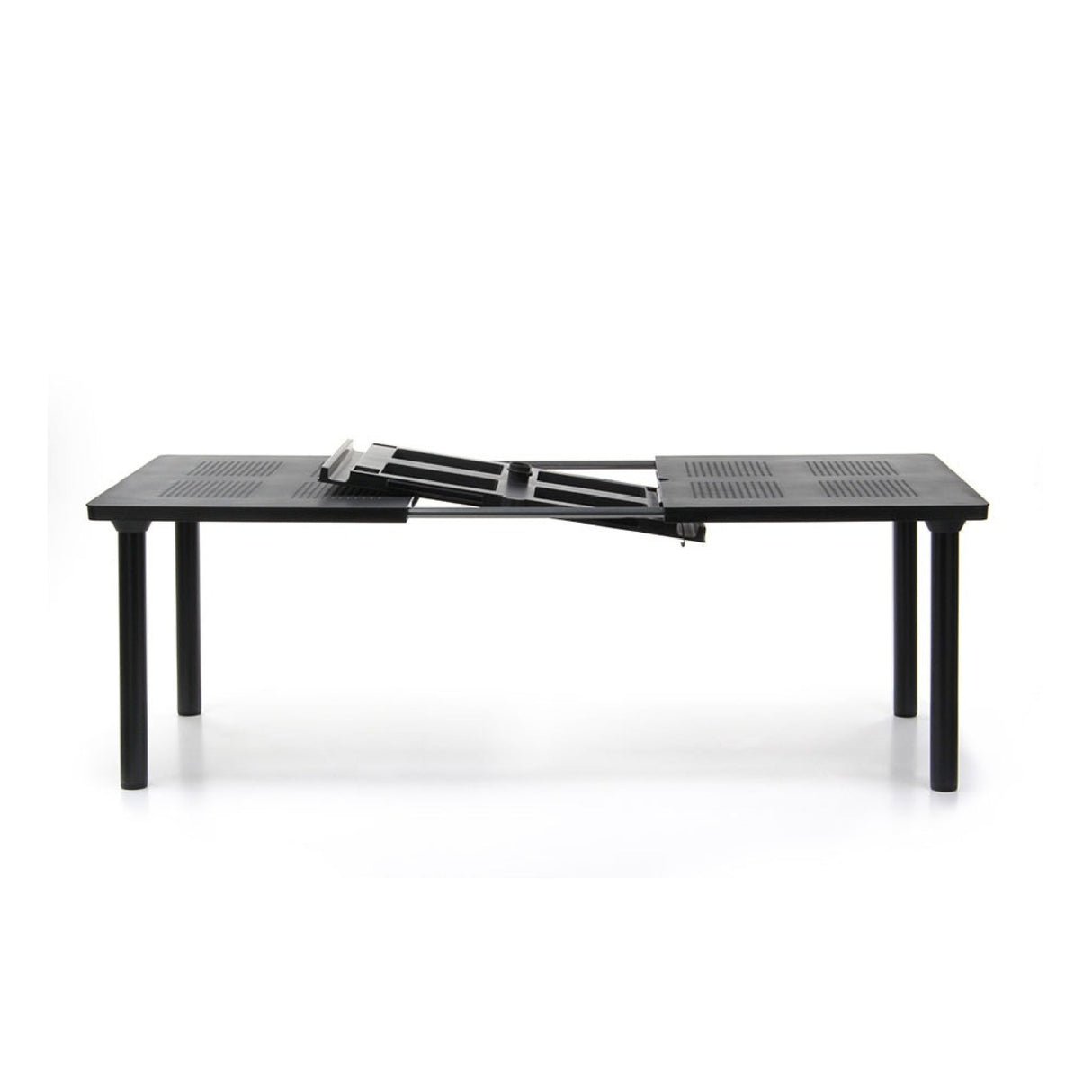 Extendable Outdoor Dining Table with Umbrella Hole | Oroa.com