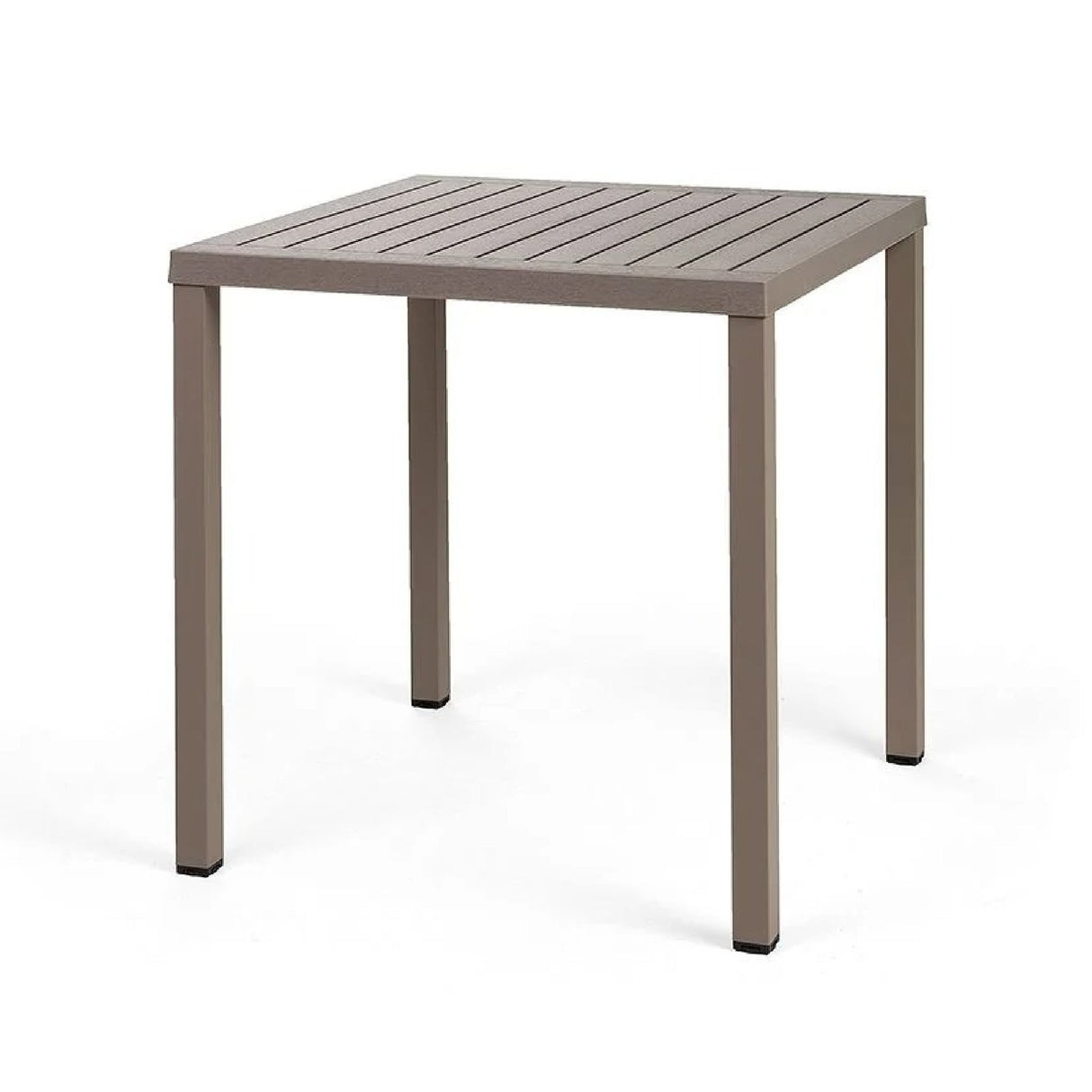 Square Slatted Outdoor Dining Table | Oroa.com