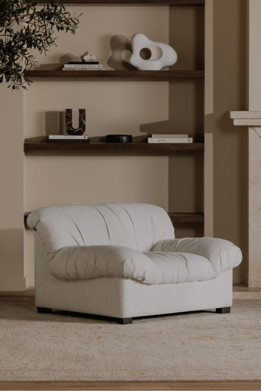 Modern European furniture - Vintage-Inspired Wrinkled Lounge Chair - www.oroa.com | Oroa.com