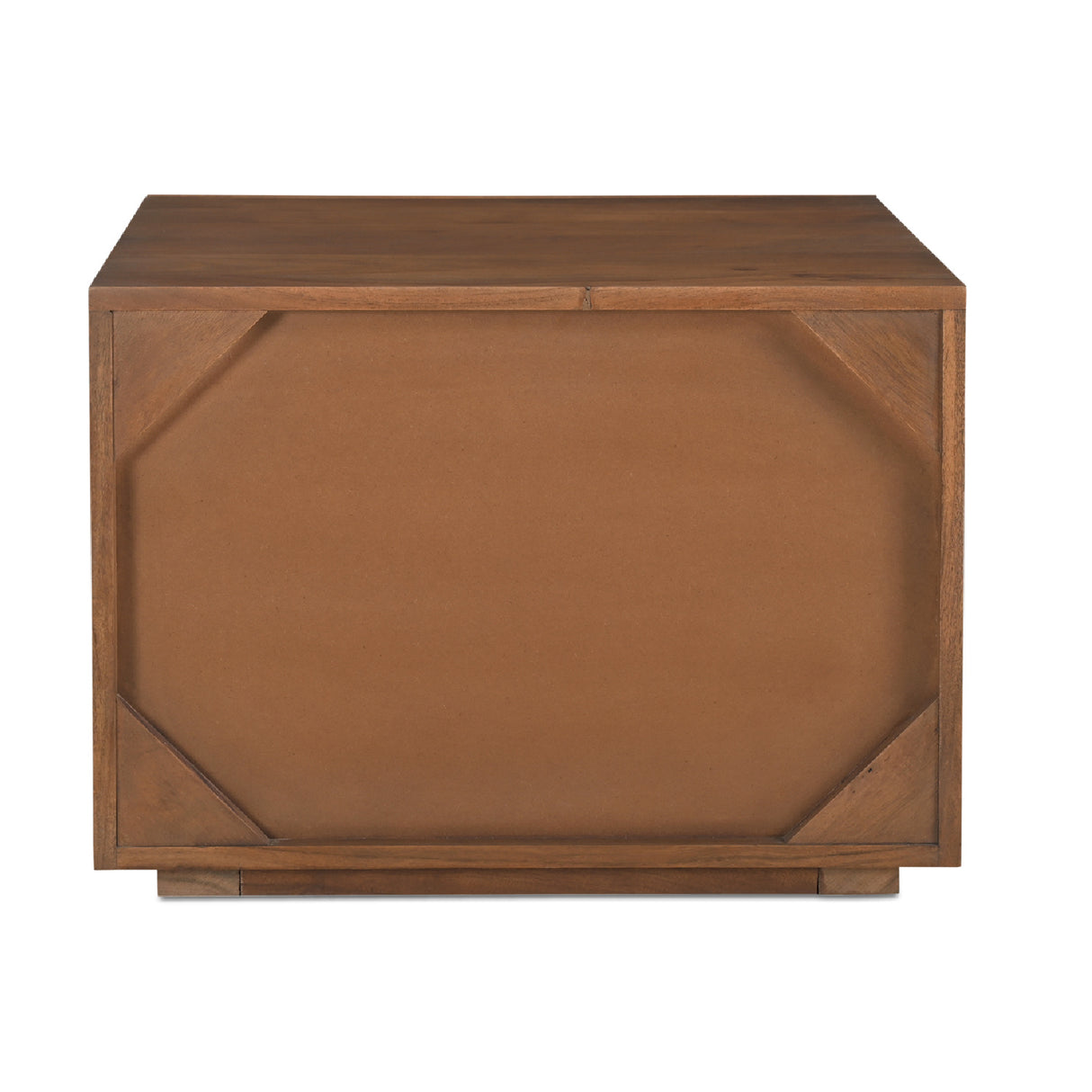 Modern European furniture - Solid Acacia 2-Drawer Nightstand - www.oroa.com