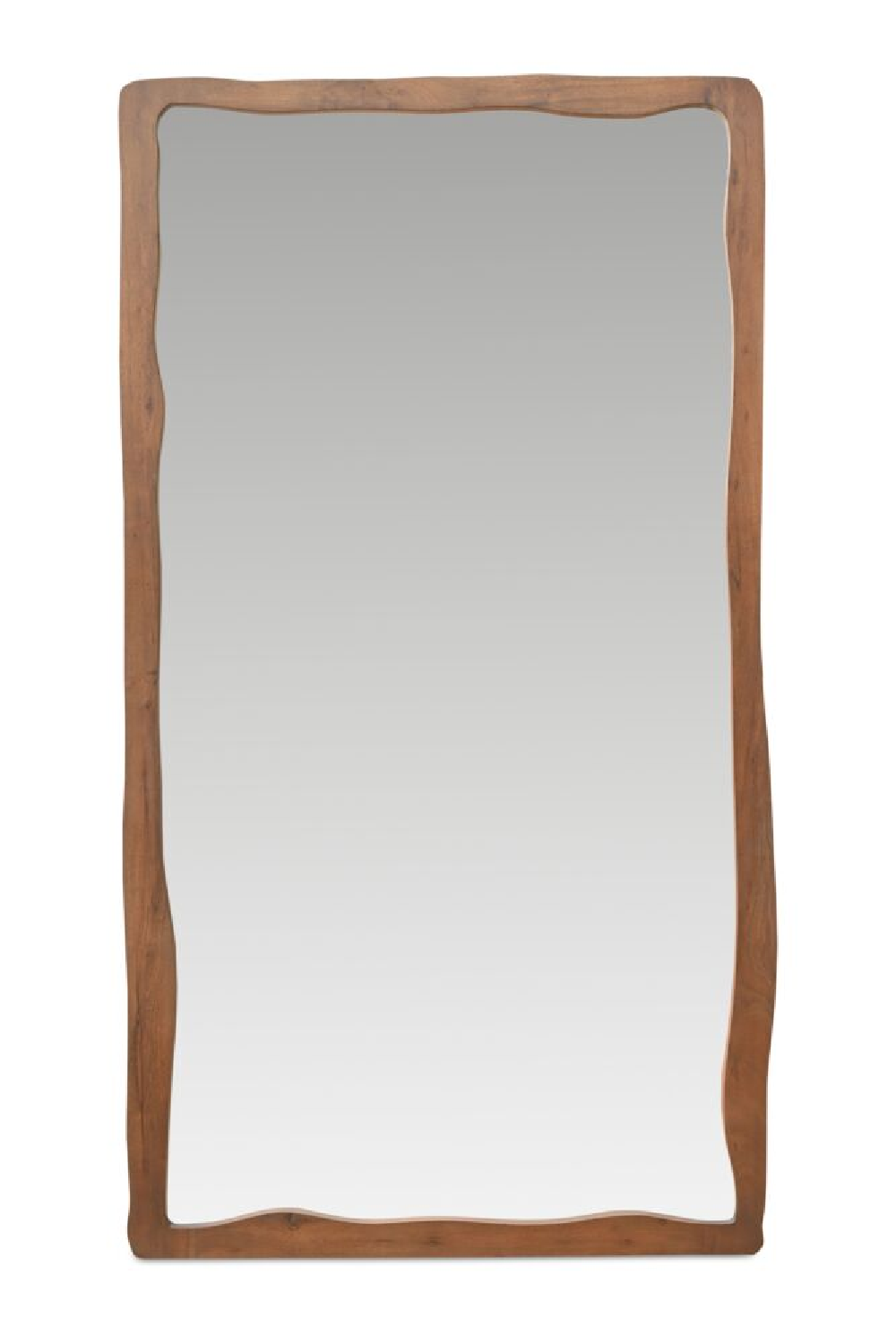 Modern European furniture - Brown Acacia Wood Mirror - www.oroa.com | Oroa.com