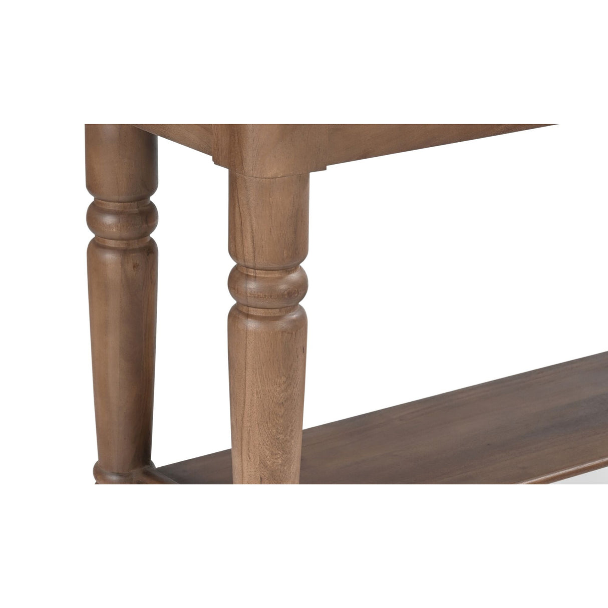 Modern European furniture - 2-Drawer Acacia Console Table - www.oroa.com