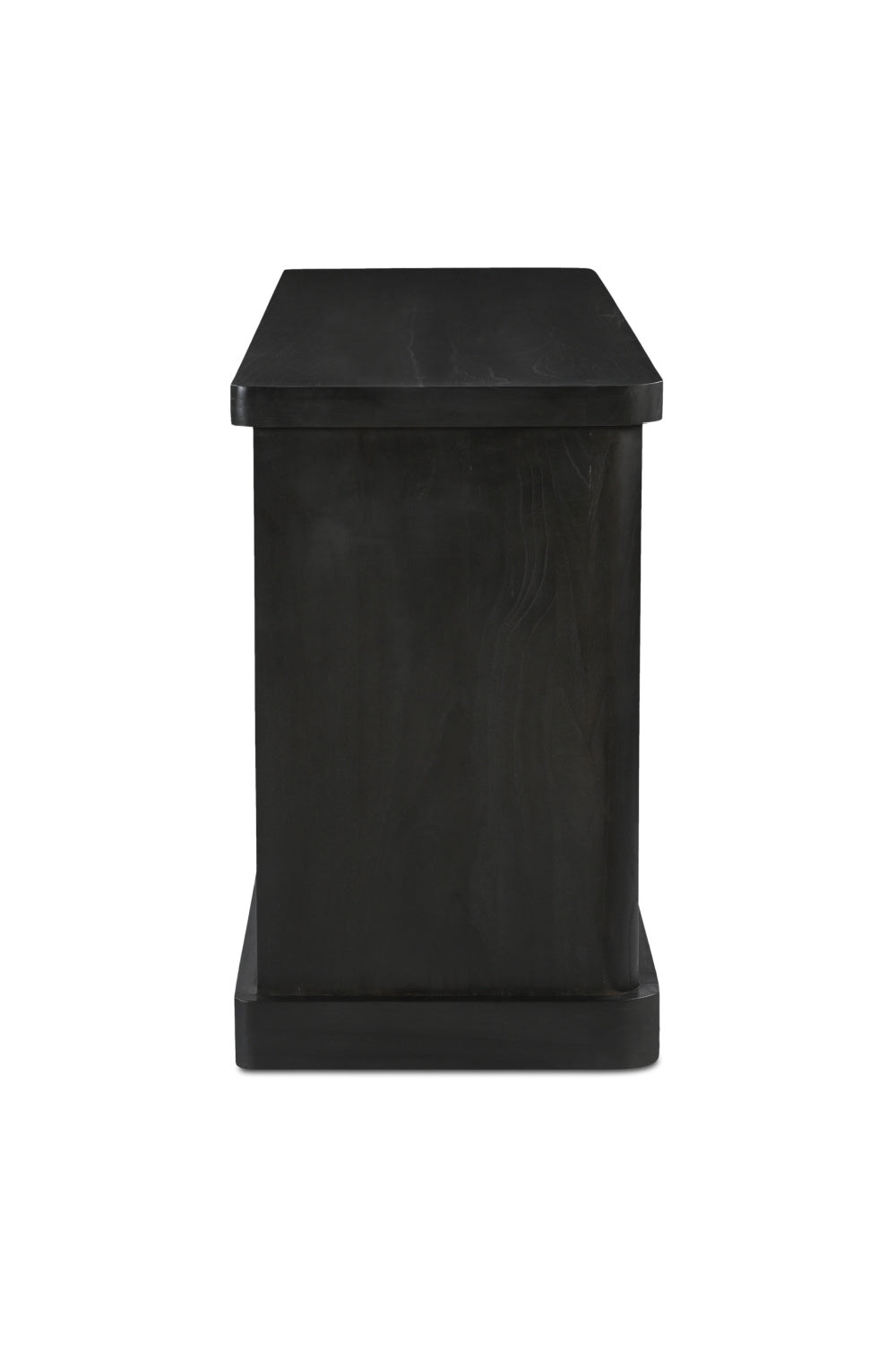 Modern European furniture - Black 4-Sliding Door Sideboard - www.oroa.com