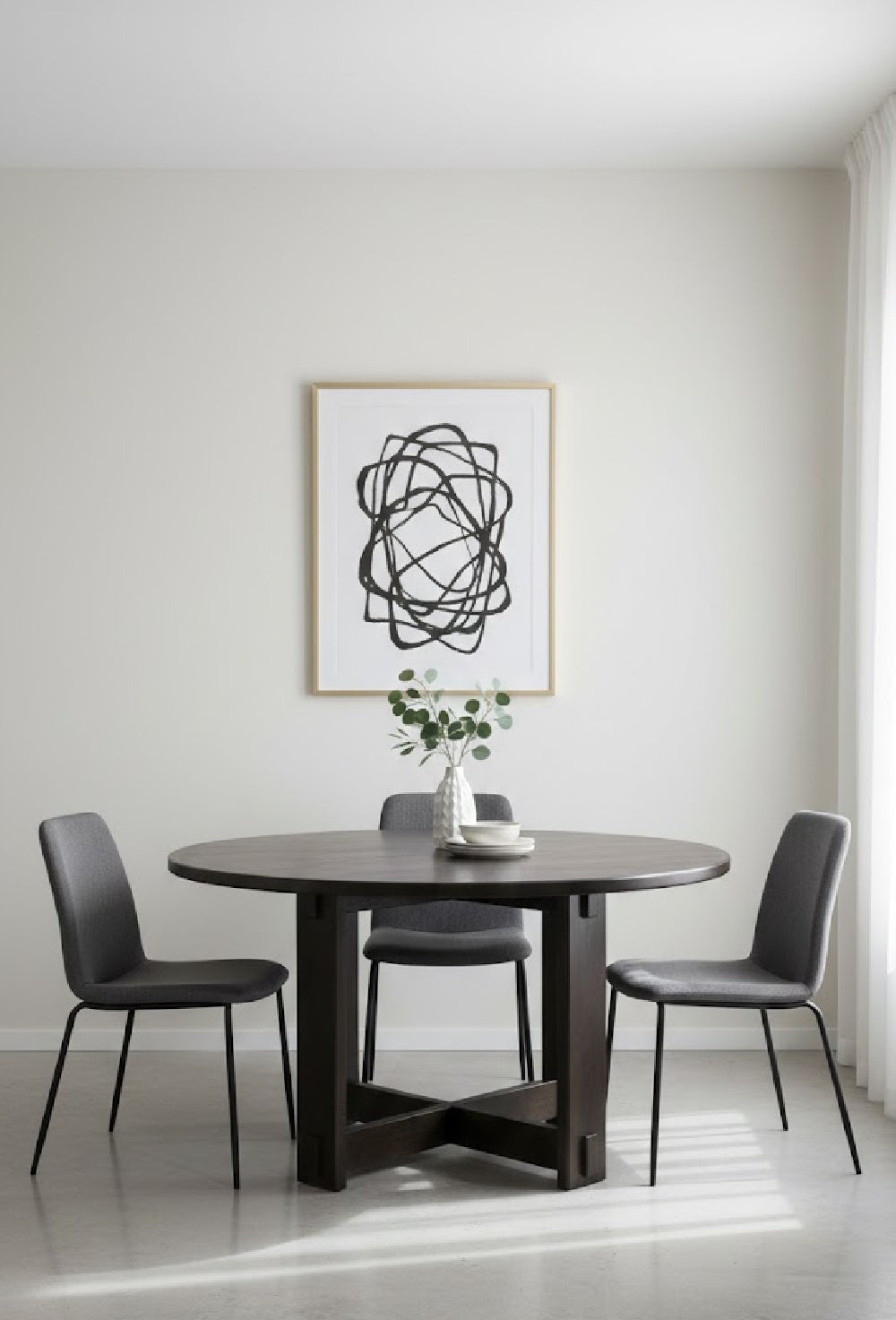 Modern European furniture - Solid Need Wood Dining Table - www.oroa.com | Oroa.com