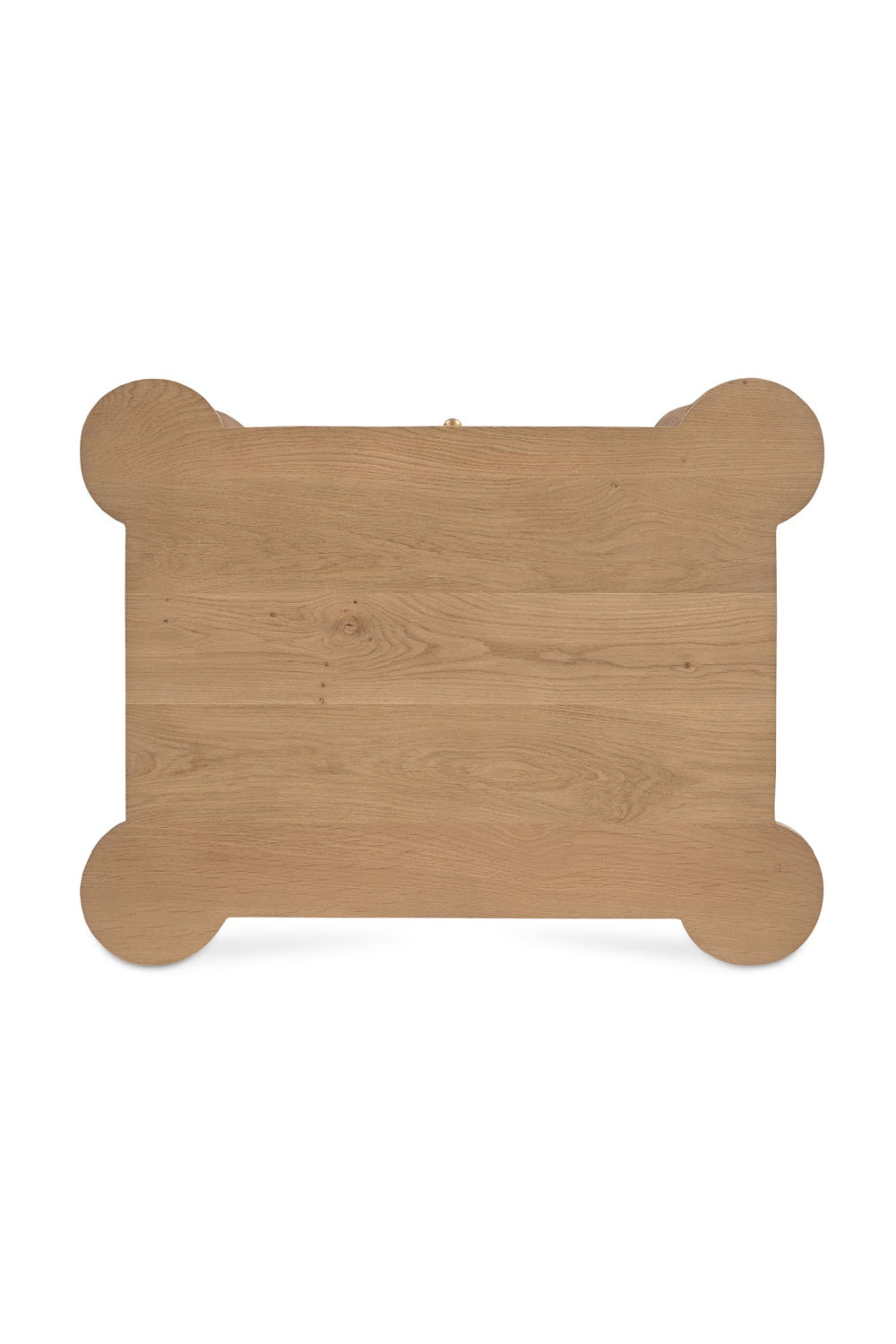 Modern European furniture - Oak Turned-Leg 2-Drawer Nightstand - www.oroa.com | Oroa.com