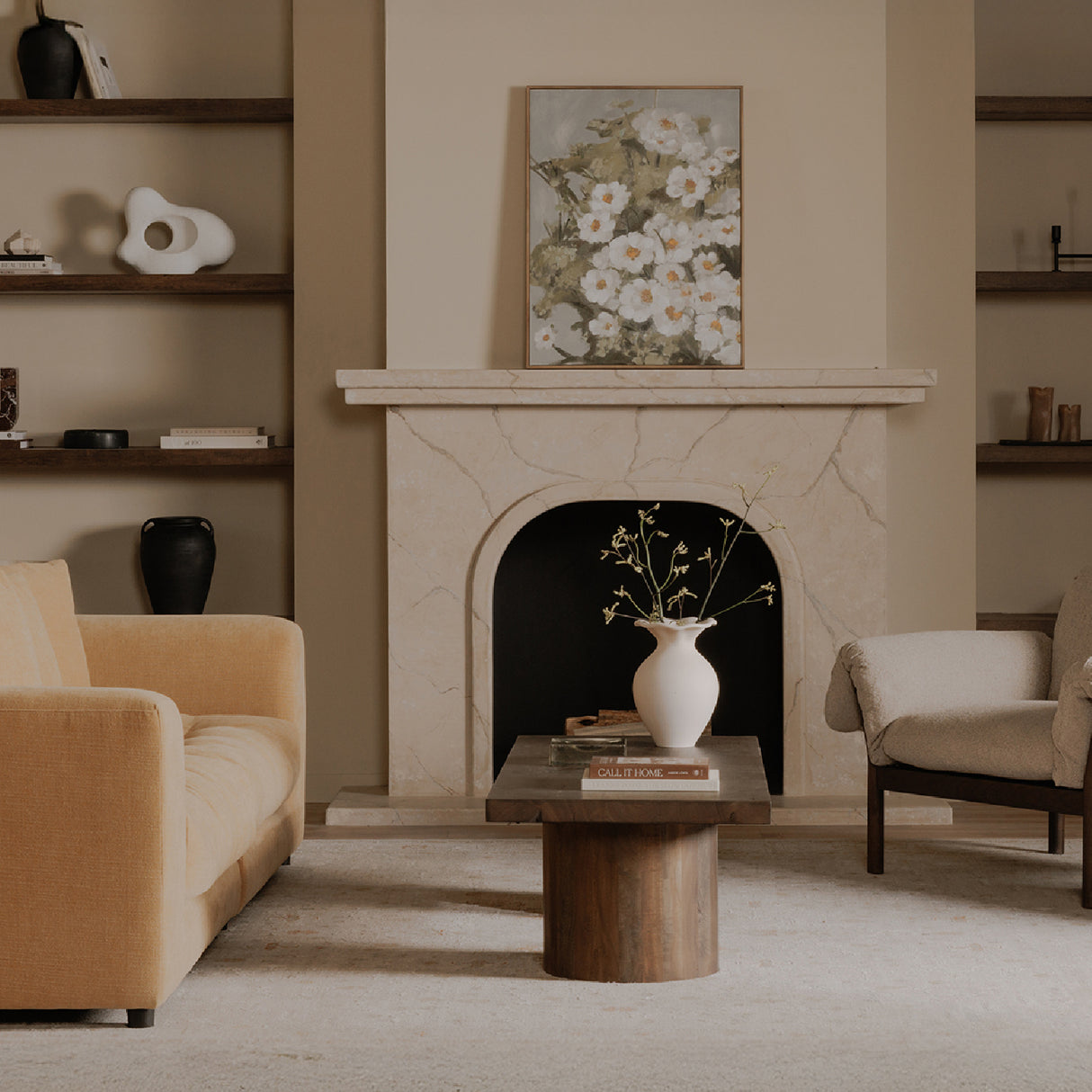 Modern European furniture - Neem Wood Coffee Table - www.oroa.com | Oroa.com