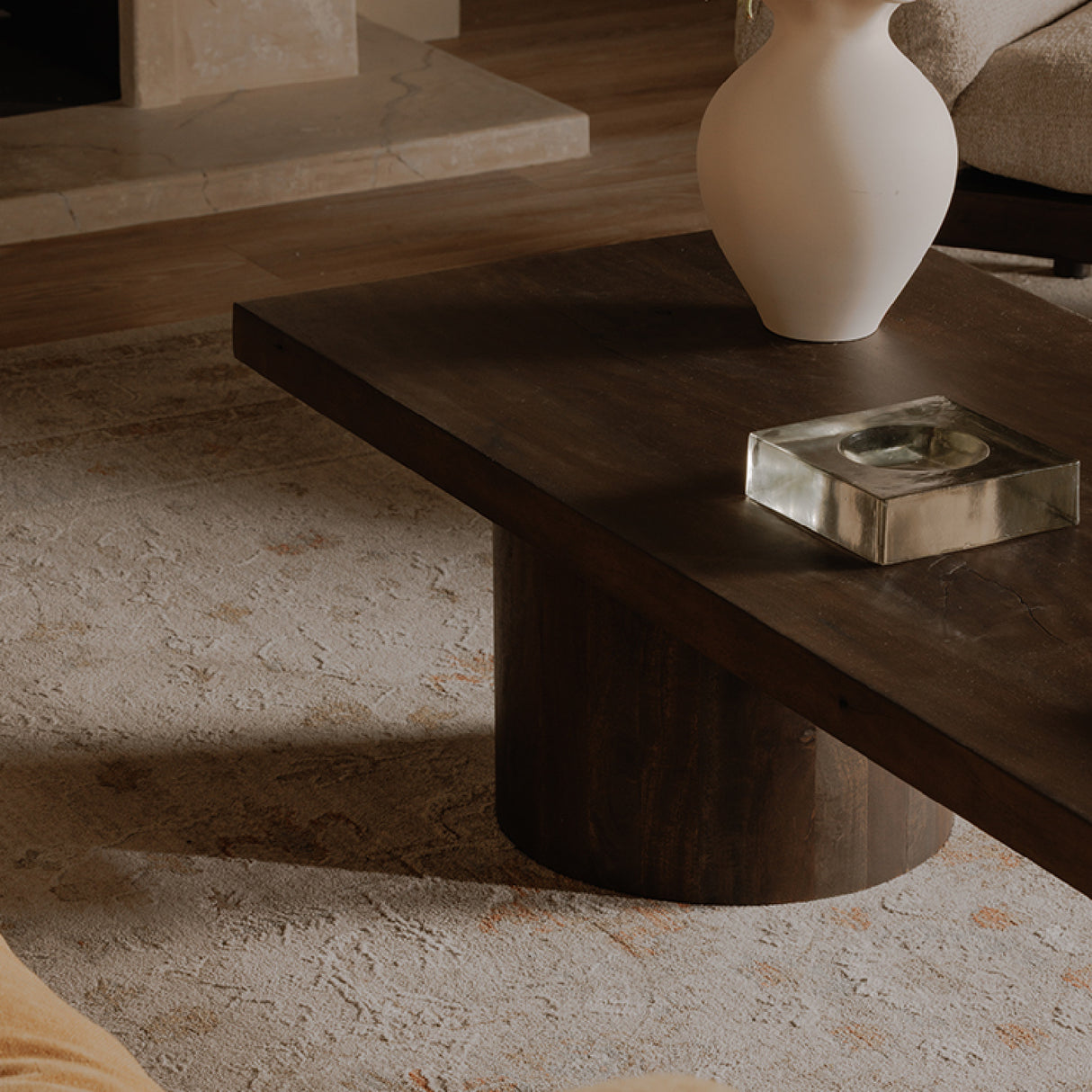 Modern European furniture - Neem Wood Coffee Table - www.oroa.com | Oroa.com