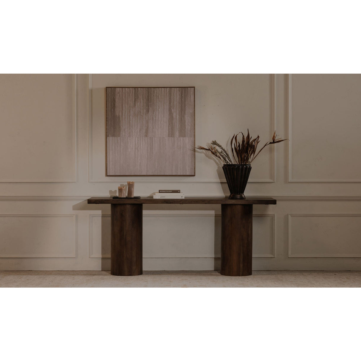 Modern European furniture - Neem Wood Console Table - www.oroa.com | Oroa.com