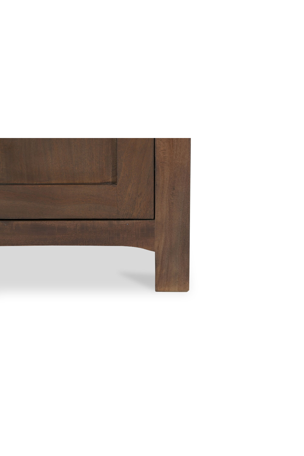Wooden 2-Door Charging Nightstand | Oroa.com