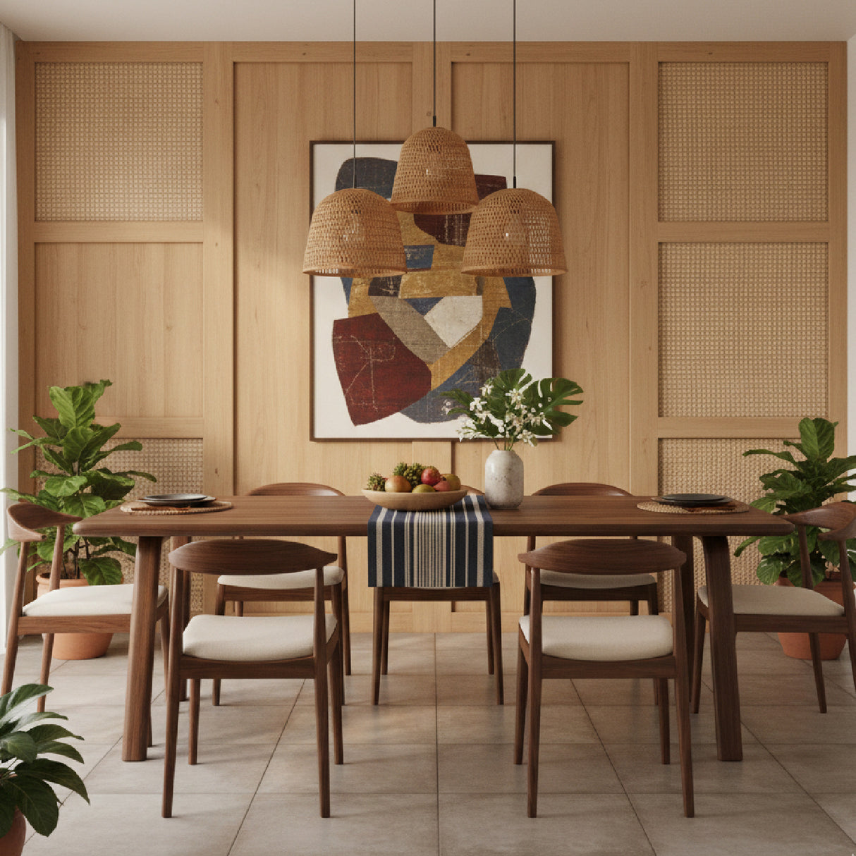 Modern European furniture - Wooden Minimalist Dining Table - www.oroa.com | Oroa.com