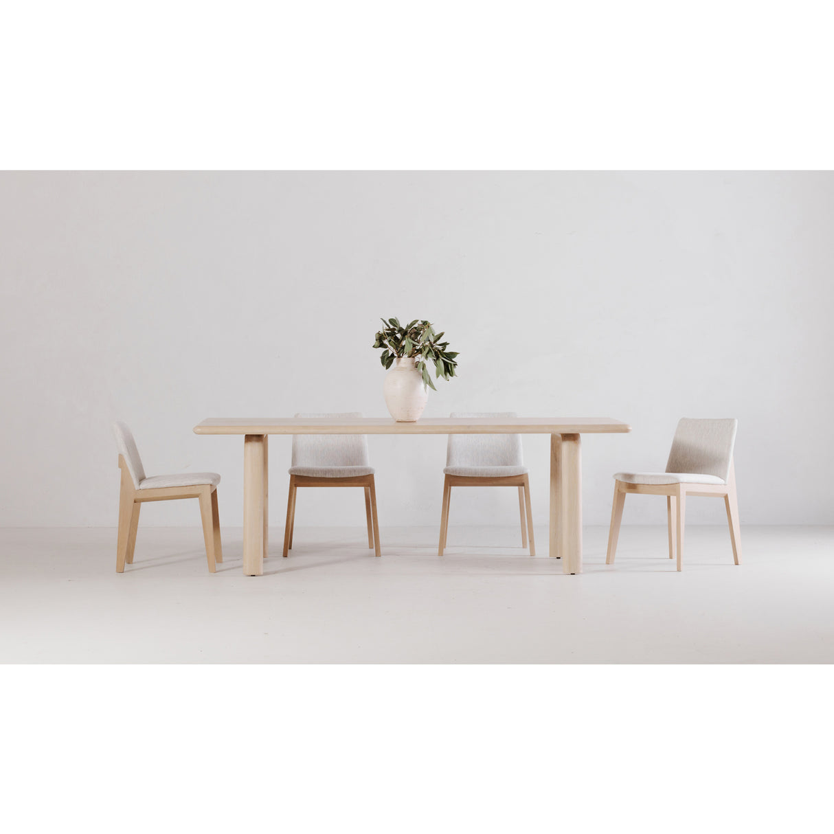 Modern European furniture - Wooden Minimalist Dining Table - www.oroa.com | Oroa.com