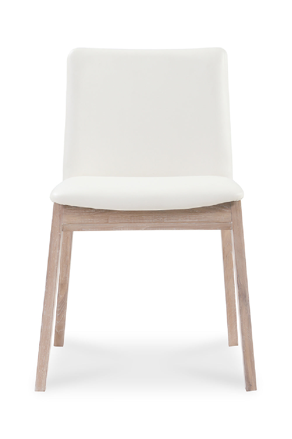 Modern European furniture - Oak Framed Padded Dining Chairs (2) - www.oroa.com