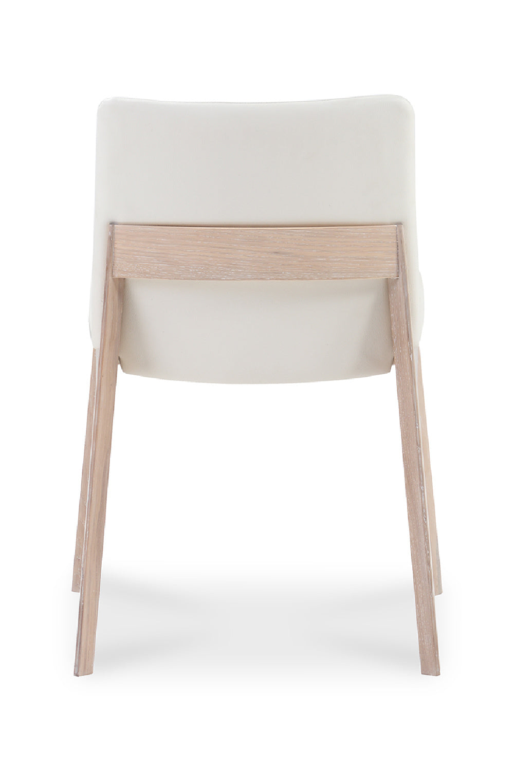 Modern European furniture - Oak Framed Padded Dining Chairs (2) - www.oroa.com